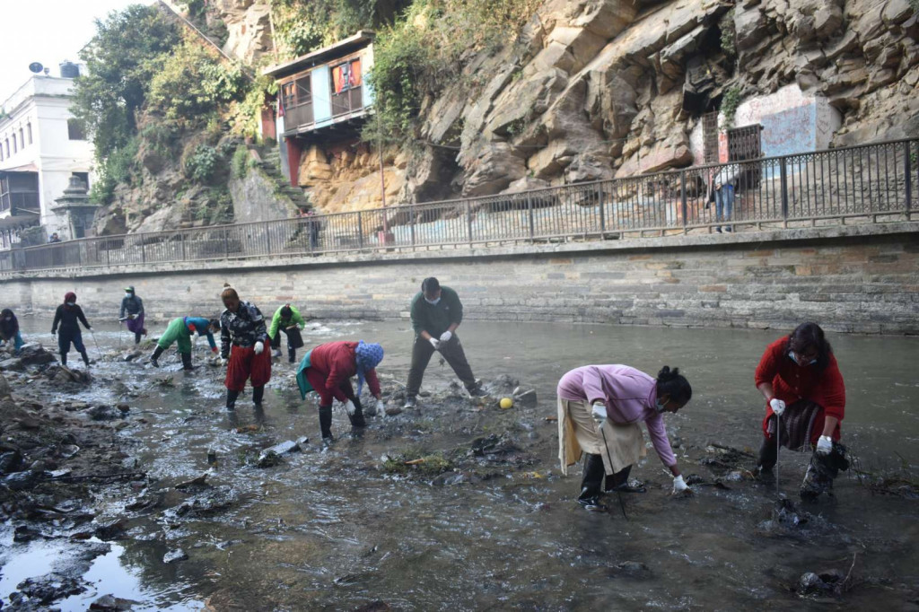 Bagmati Cleaning Program